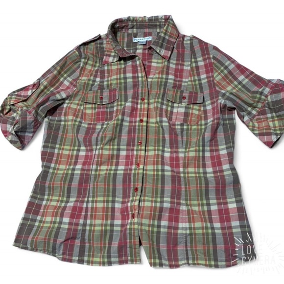 Pendleton Dresses & Skirts - Pendleton Multicolor Plaid Casual Shirt
